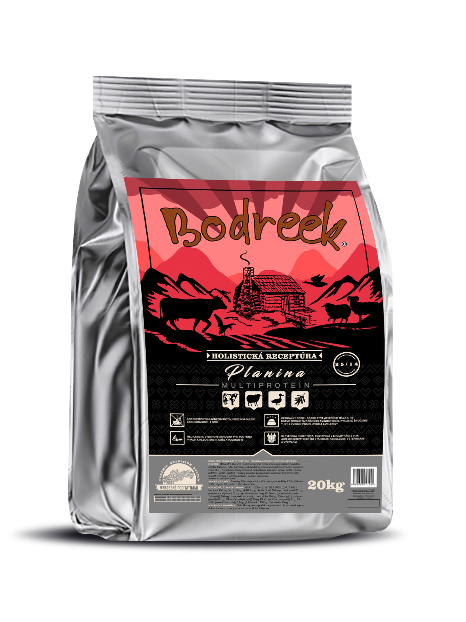 Bodreek Planina 20kg Bodreek Planina 20kg